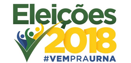 Logo do TSE para as eleições 2018. (Foto: Divulgação)