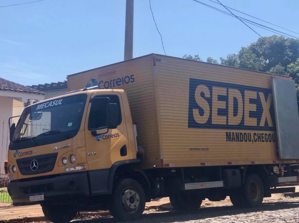 Em março, empresa reduziu os prazos de entrega de SEDEX em mais de 14 mil trechos dentro dos estados (Foto: Diones Roberto Becker)