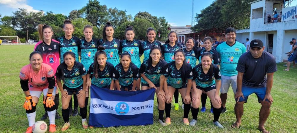 Categoria feminino da Associação Portelense estará em campo também (Foto: Divulgação) 