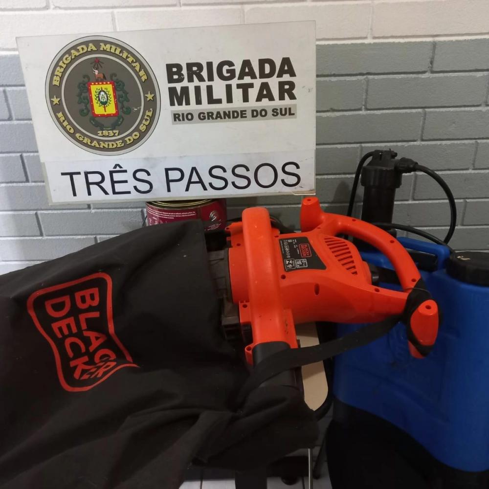 Material apreendido pela Brigada Militar (Foto: Brigada Militar)