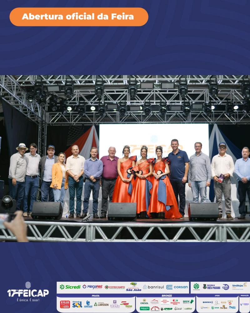 Abertura ocorreu na manhã de hoje (Foto: FEICAP/OFICIAL)