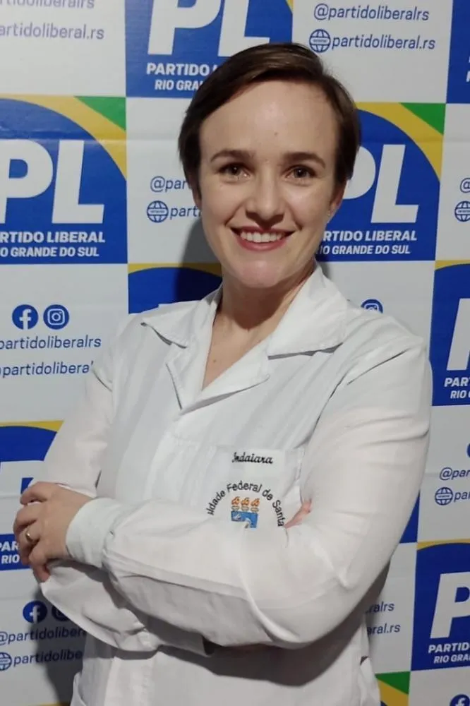 Indaiara Raber é indicada pelo PL para majoritária do partido (Foto: Divulgação/PL)