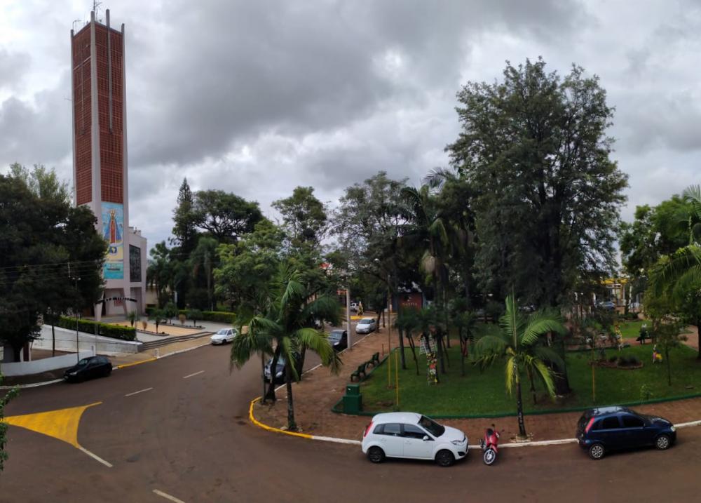 Tarde fria e nublada em Tenente Portela. (Foto: Divulgação)