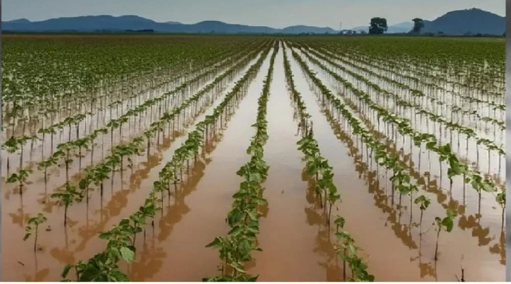 Muitas lavouras do estado sofreram danos absolutamente drásticos (Foto: Brasil 61)