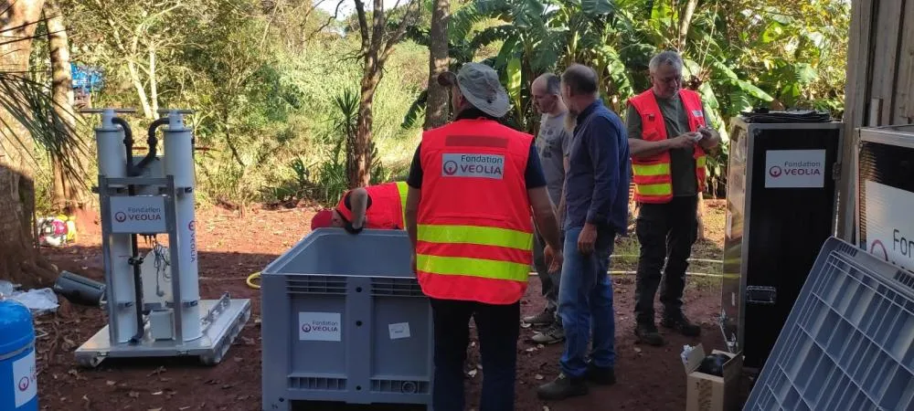 Equipamento foi instalado na Pedra Lisa dentro da Terra Indígena do Guarita (Foto: Divulgação)