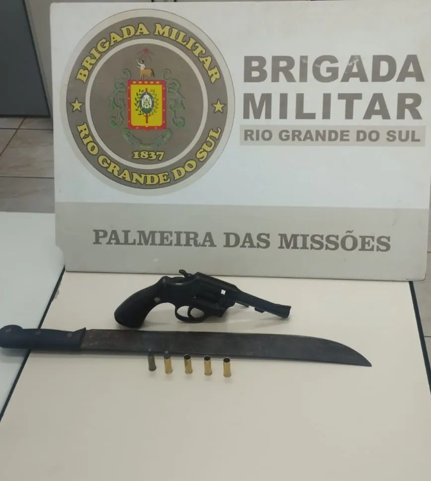 Materiais apreendidos pela Brigada Militar (Foto: Brigada Militar)