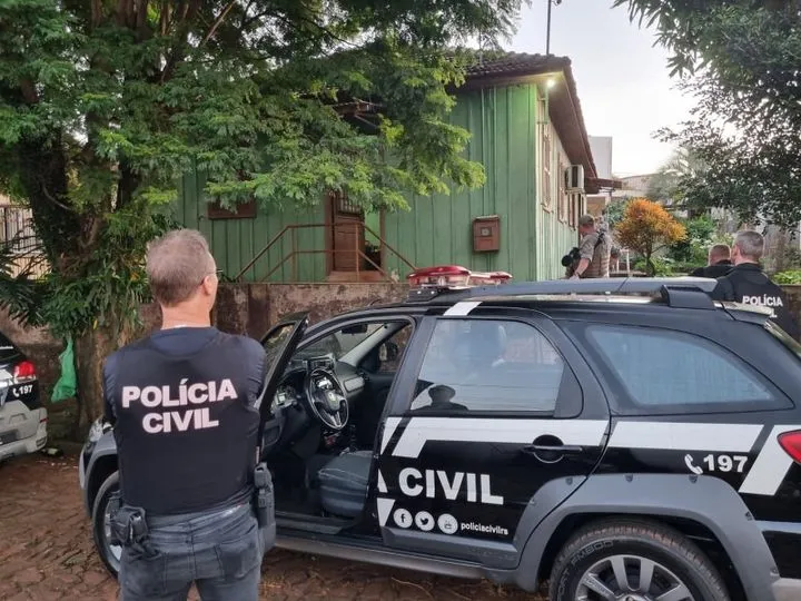 Operação policial cumpriu mandados em Barra do Guarita (Foto: Polícia Civil)