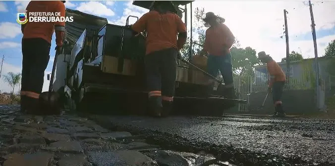 Obras devem estar concluídas dentro de 20 dias (Foto: Reprodução/Prefeitura de Derrubadas)