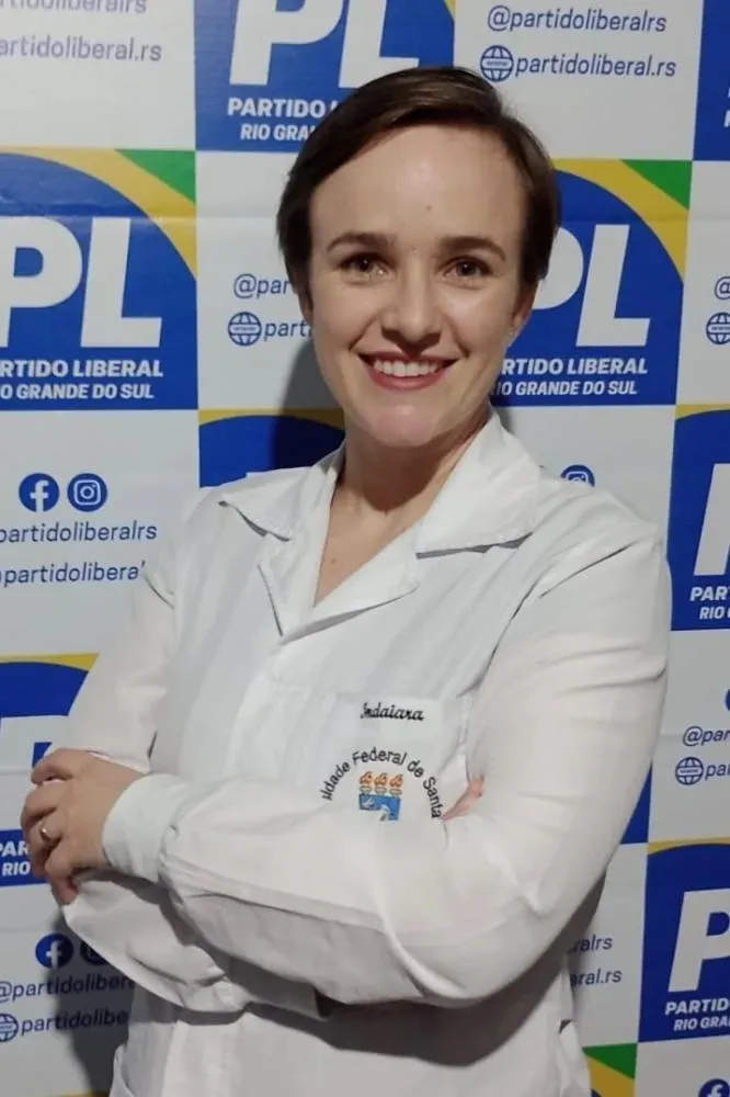Indaiara Rauber é indicada pelo PL para majoritária do partido (Foto: Divulgação/PL)