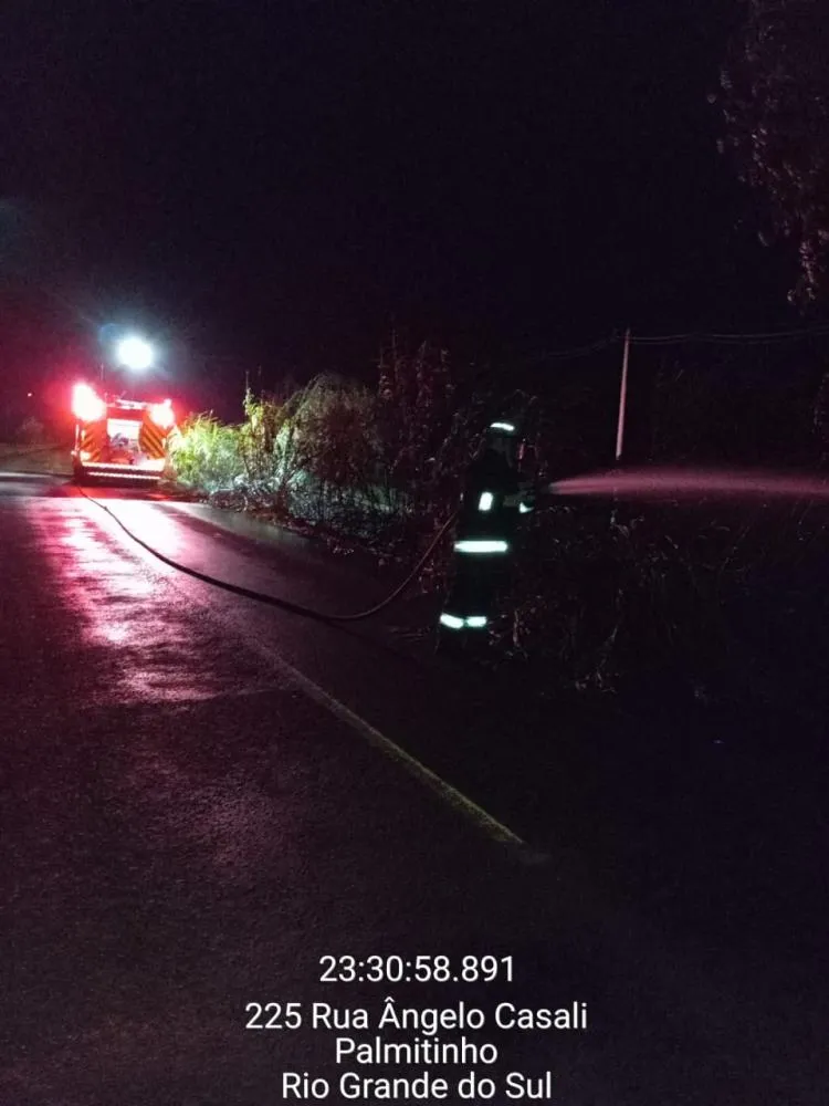 Fotos: Bombeiros Voluntários Tenente Portela