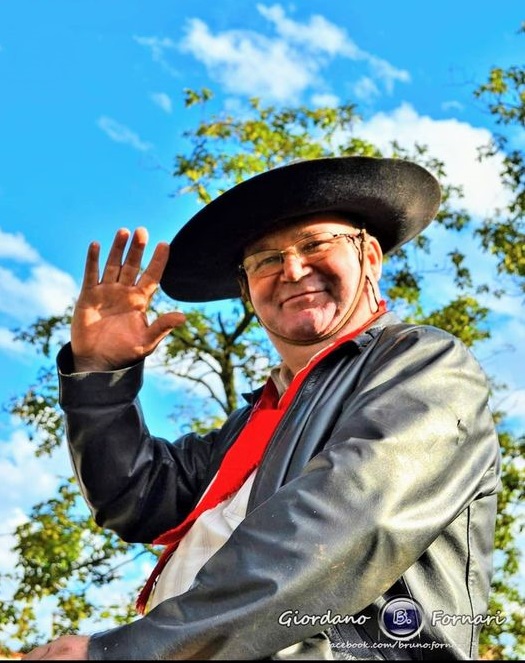 Milton Sganderla morreu nesta segunda-feira vitima de Covid-19 (Foto: Giordano Bruno)