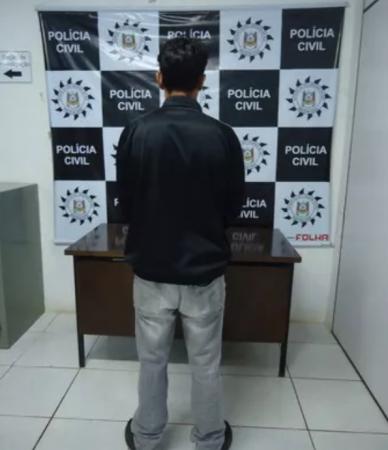 Homem foi encaminhado ao presídio estadual de Frederico Westphalen (Foto: Divulgação/Polícia Civil)
