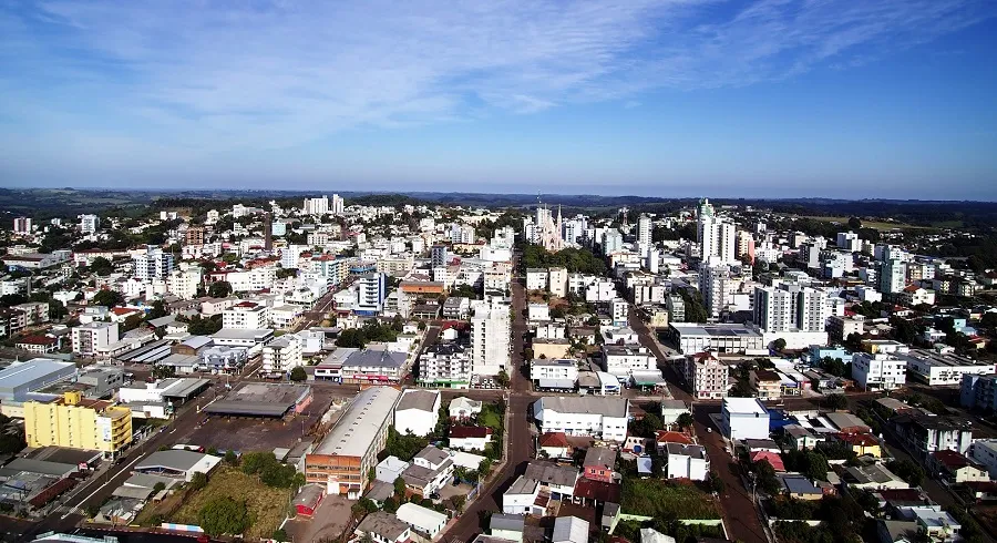 Frederico Westphalen é uma das maiores cidades da macrorregião (Foto: Prefeitura de Frederico Westphalen)