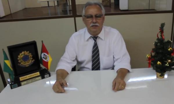Prefeito de Santo Augusto, Naldo Wiegert (Foto: Reprodução/Observador Regional)