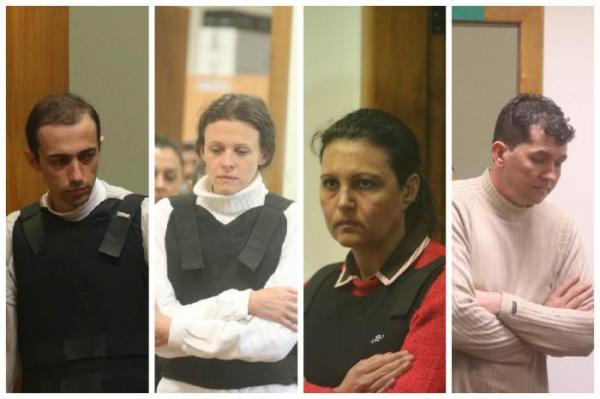 Os quatro acusados do crime estão presos desde 2014. (Foto/Montagem: Ricardo Duarte/Agência RBS)
