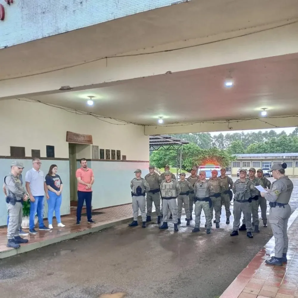  Operação Papai Noel 2024 visa inibir crimes como furtos, roubos e demais delitos. (Foto: Divulgação / Brigada Militar)