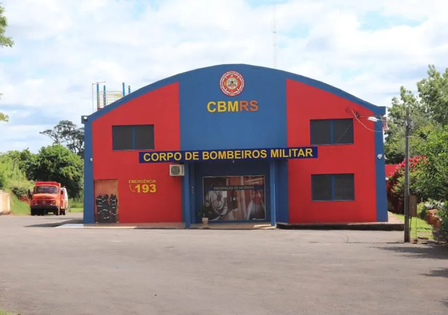 Corpo de Bombeiros de Três Passos. (Foto: Arquivo/Divulgação)
