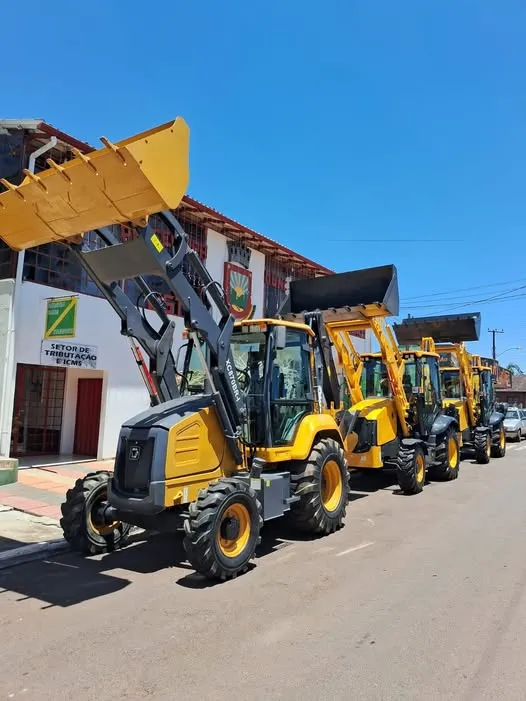 Máquinas já estão a disposição do município (Foto: Divulgação)