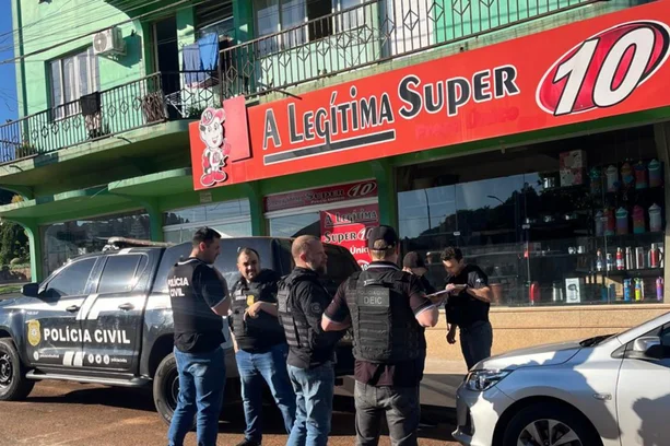 Operação foi realizada em Tenente Portela, Ijuí, Erval Seco, Chapada, Derrubadas e Santo Ângelo. (Foto: Polícia Civil/Divulgação))