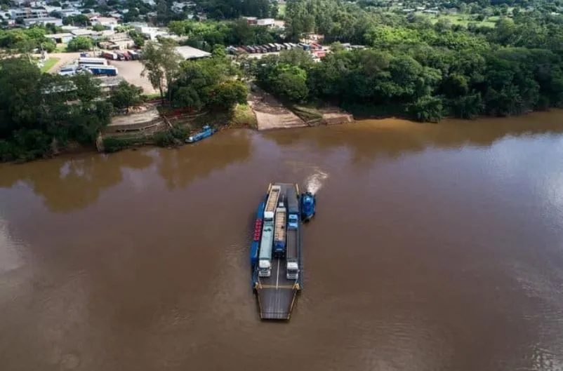 Ponte vai conectar Porto Xavier, no Brasil, e San Javier, na Argentina. (Foto: André Ávila/Agência RBS)