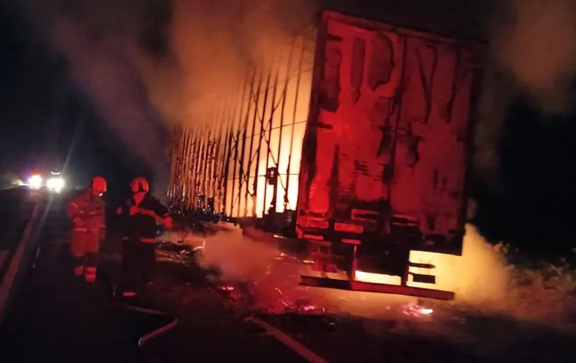 Foto de Corpo de Bombeiros/Divulgação