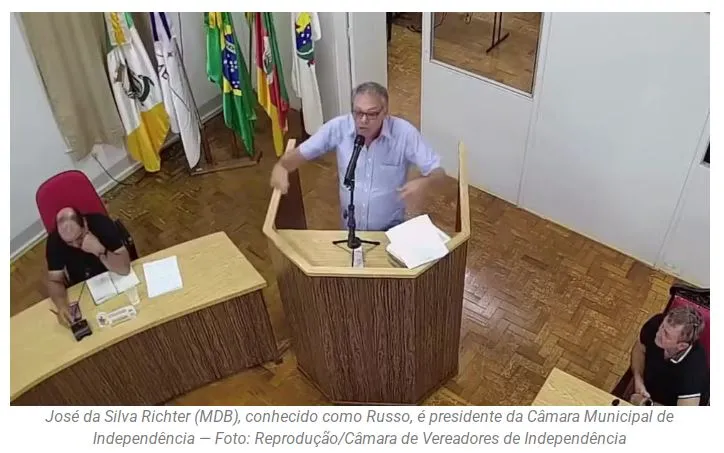  Foto: Reprodução/Câmara de Vereadores de Independência