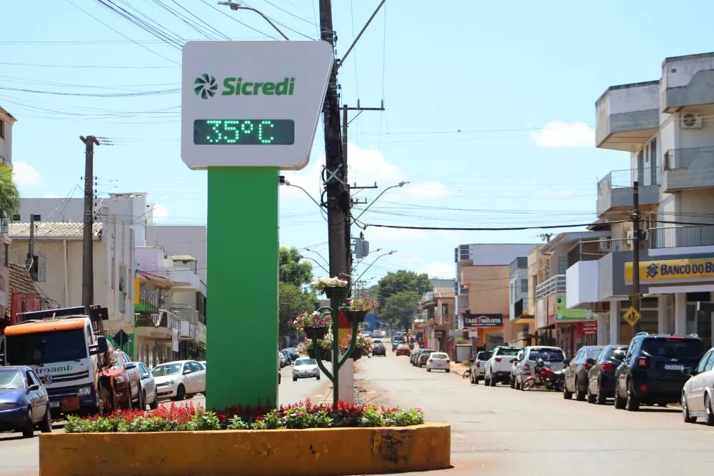 INMET emitiu os avisos amarelo e laranja para a Região Noroeste do RS (Foto: Diones Roberto Becker)