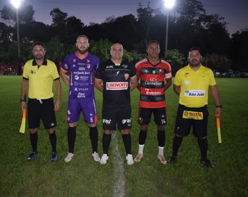 Flamengo de Crissiumal recebeu o Atlético de Horizontina na noite da quarta-feira (5/2) (Foto: Reprodução | Guia Crissiumal)
