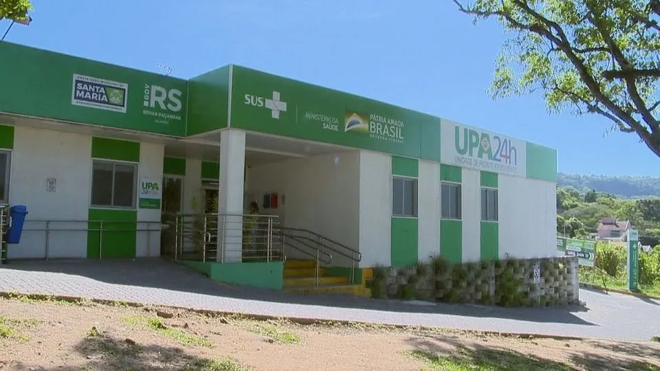 UPA em Santa Maria (Foto: Reprodução/ RBS)