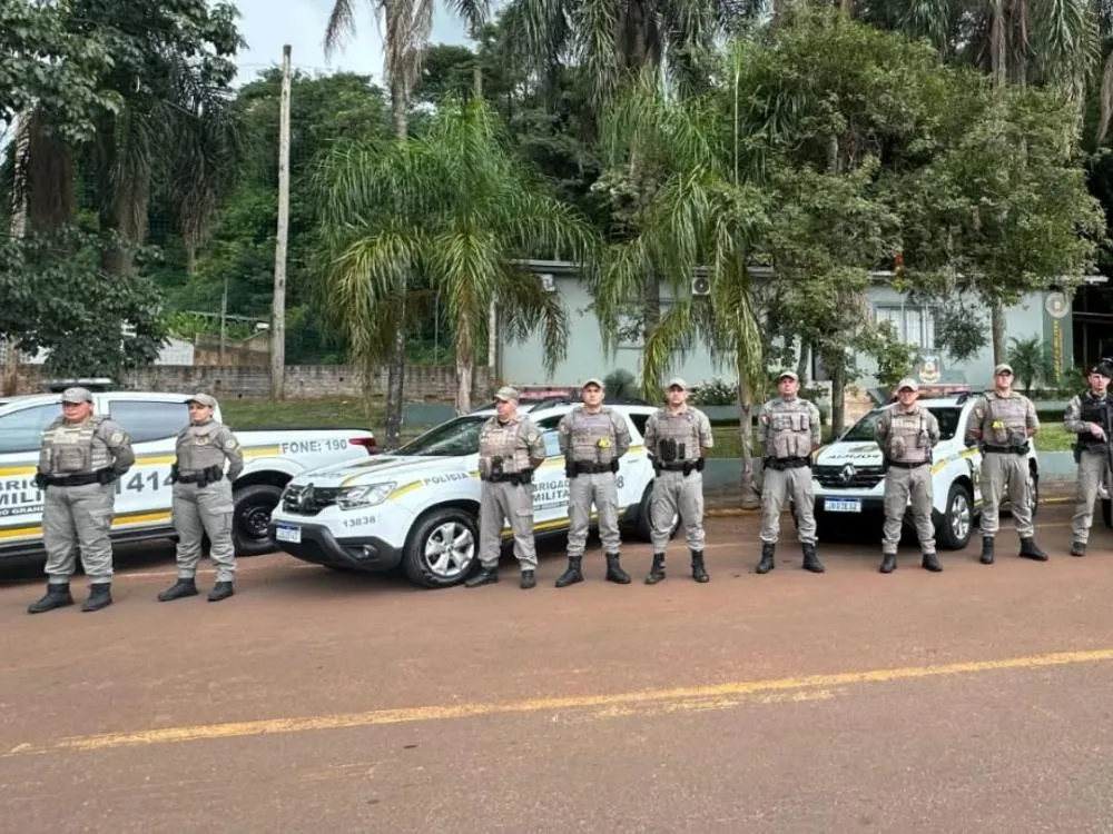 Brigada Militar vem atuando no combate ao crime (BM/Divulgação)