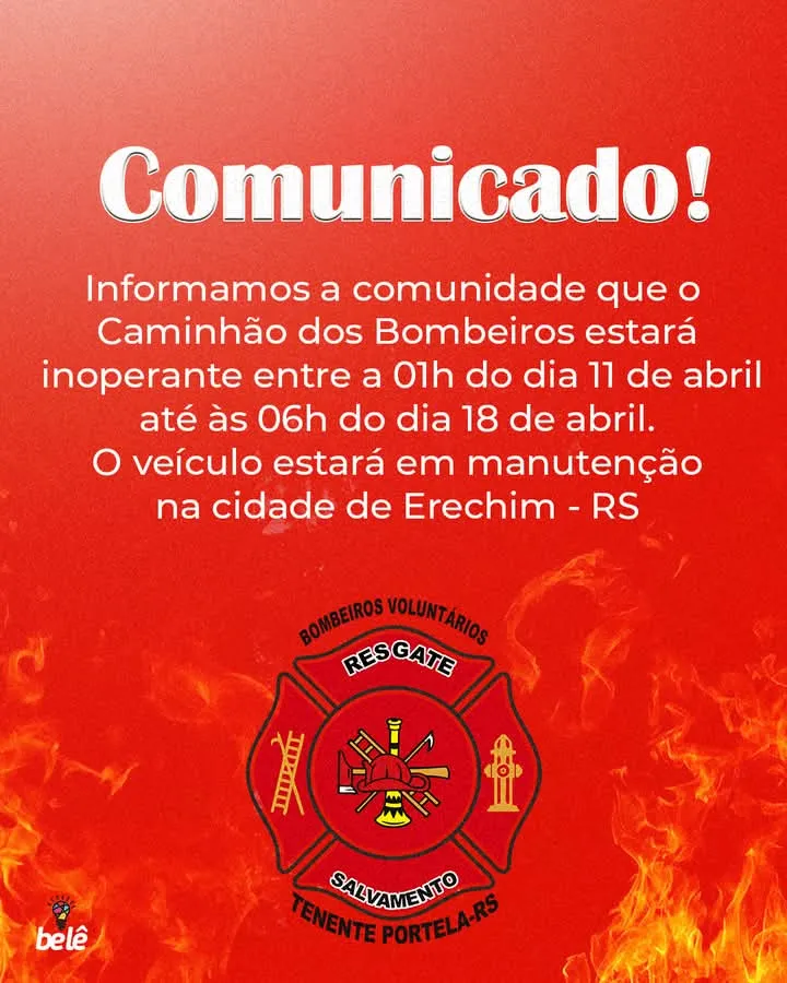 Fotos: Bombeiros Voluntários
