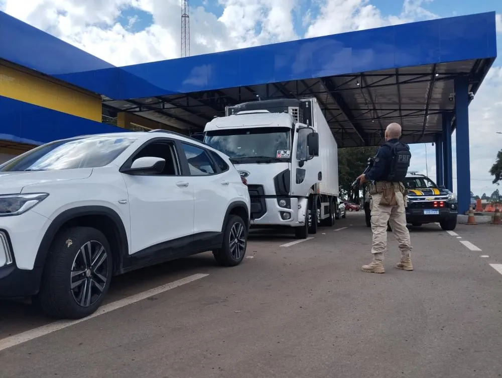 Carga contrabandeada da Argentina foi avaliada em R$ 250 mil (Foto: Divulgação | PRF)