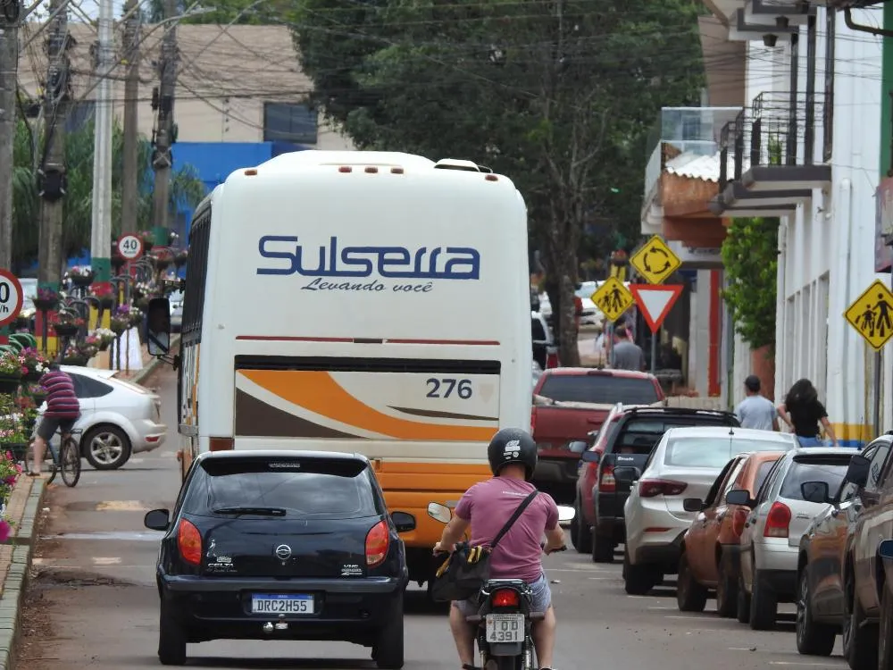 Proposição foi motivada pelo movimento intenso de veículos em determinadas partes da cidade (Foto: Diones Roberto Becker)