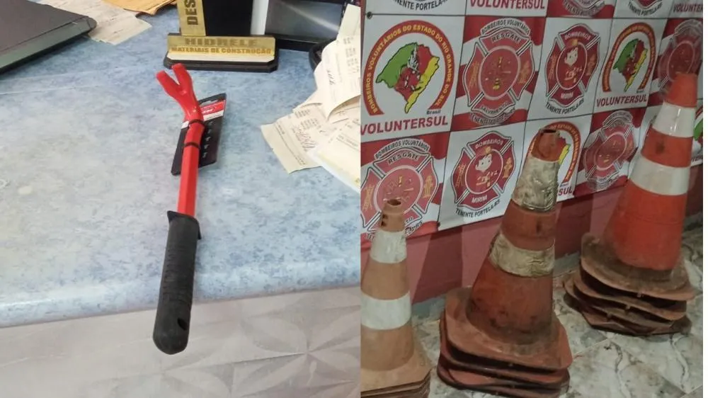 (Foto: Divulgação / Bombeiros Voluntários de Tenente Portela) 