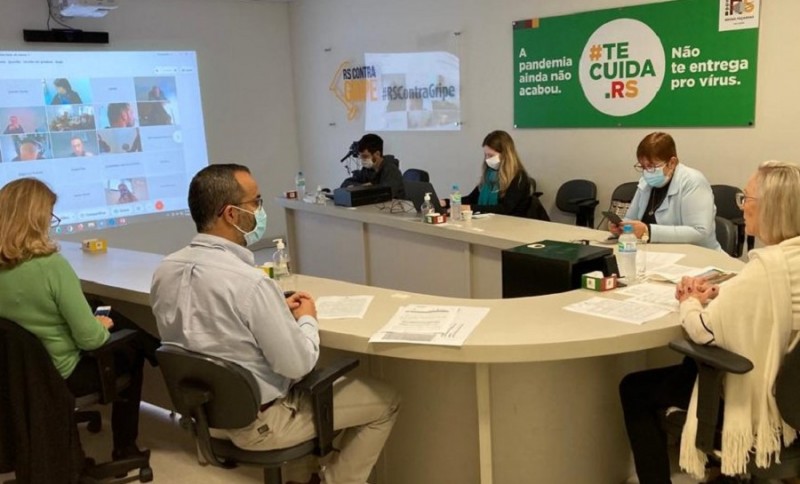 Durante reunião, foi anunciada a criação do Centro de Operações em Emergência de Arboviroses (Foto: Divulgação/SES)