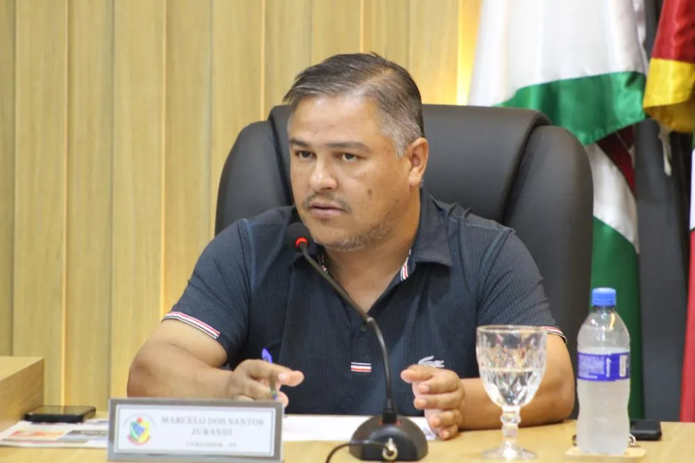Vereador Marcelo Jurandi destacou que haverá transporte duas vezes por semana para os moradores de Campo Santo (Foto: Diones Roberto Becker)