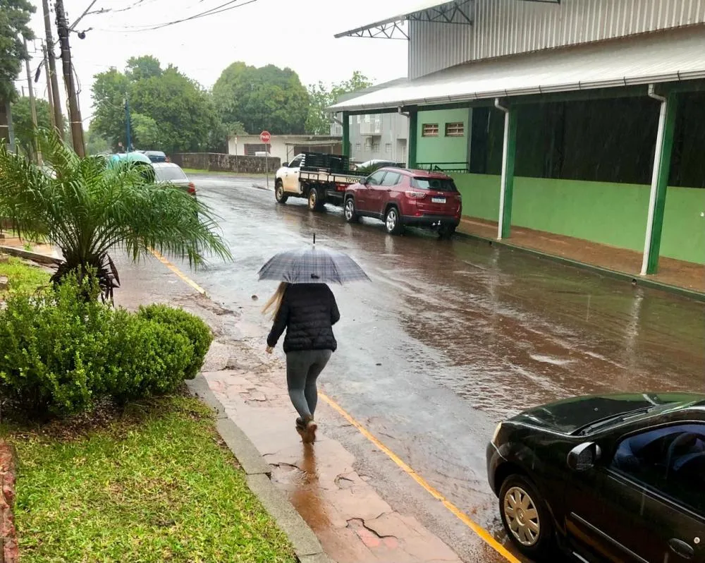 Na metade Norte do Estado, a previsão aponta para precipitações menos expressivas (Foto: Diones Roberto Becker)