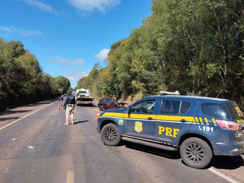 Fato ocorreu na manhã do sábado (10/5), na BR-386 em Seberi (Foto: Divulgação | PRF)
