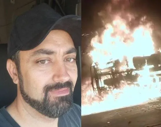 Motorista de 37 anos morreu em acidente na BR-282 (Foto: Redes Sociais/Oeste Mais)