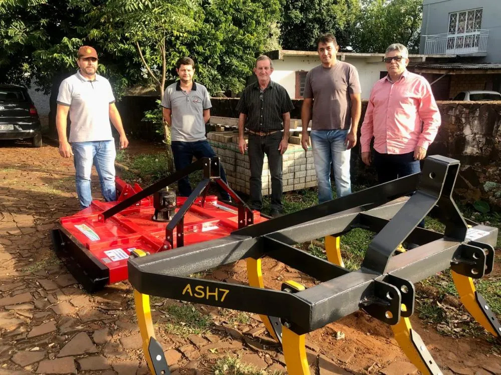 Implementos passam a integrar a patrulha agrícola da Secretaria Municipal de Agricultura (Foto: Divulgação | ASCOM Coronel Bicaco)