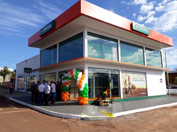 Nova unidade de atendimento fica na Avenida Ijuí, esquina com a Rua Machado de Assis (Foto: Divulgação/Cresol)