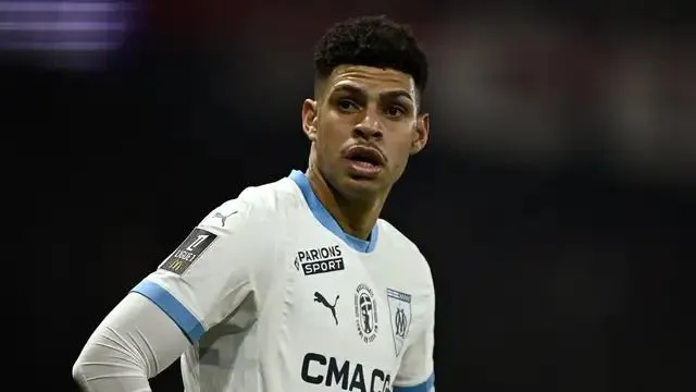  Luís Henrique, do Olympique de Marseille. Cria do TAC – Três Passos Atlético Clube. (Foto: AFP)