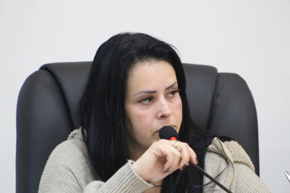 Vereadora Claudiane da Silva ressaltou que há uma demanda significativa de transporte de pacientes (Foto: Diones Roberto Becker)