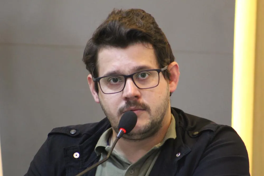 Vereador Felipe Kronbauer disse que a projeção até 2030 é de perder R$ 1,3 milhão do orçamento por ano (Foto: Diones Roberto Becker)