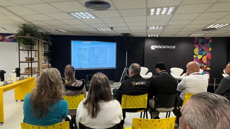 Sorteio teve a coordenação técnica da Procergs e foi acompanhado pelo DetranRS. (Foto: Martha Postiglione / DetranRS)