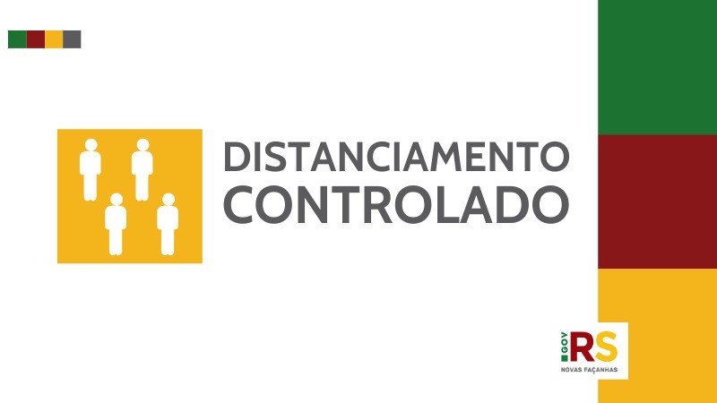 Atual modelo de distanciamento controlado completará um ano no dia 10 de maio (Arte: Divulgação/SECOM-RS)