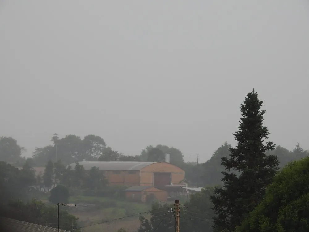 Na última semana, os dias alternaram períodos de temperatura alta, chuva e frio no Estado (Foto: Diones Roberto Becker)