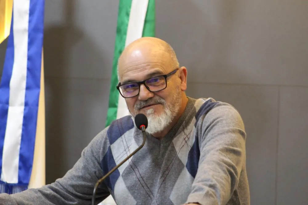Vereador Luiz Flávio Rangel disse que o fornecimento de transporte se constituiria em um grande incentivo ao esporte (Foto: Diones Roberto Becker)
