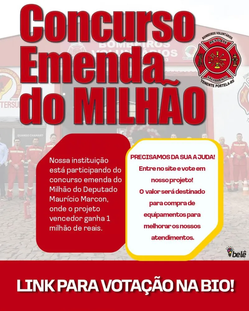 Fotos: Divulgação Bombeiros Voluntários 