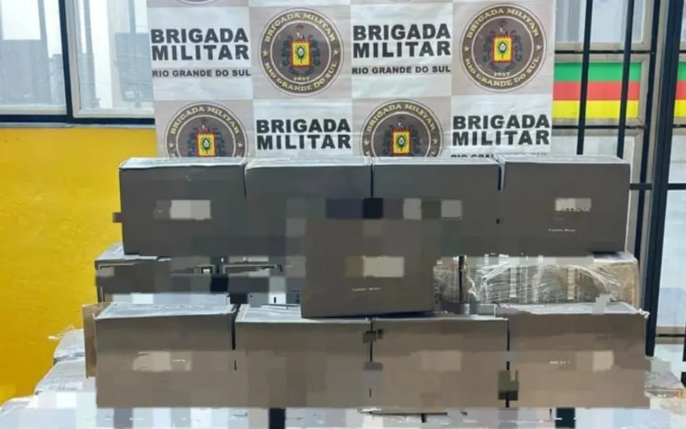 Carga de vinhos estrangeiros é apreendida em Chiapetta